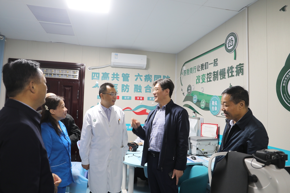 健康报总编辑孙伟调研南阳市第八人民医院 聚焦基层公共卫生服务提质增效